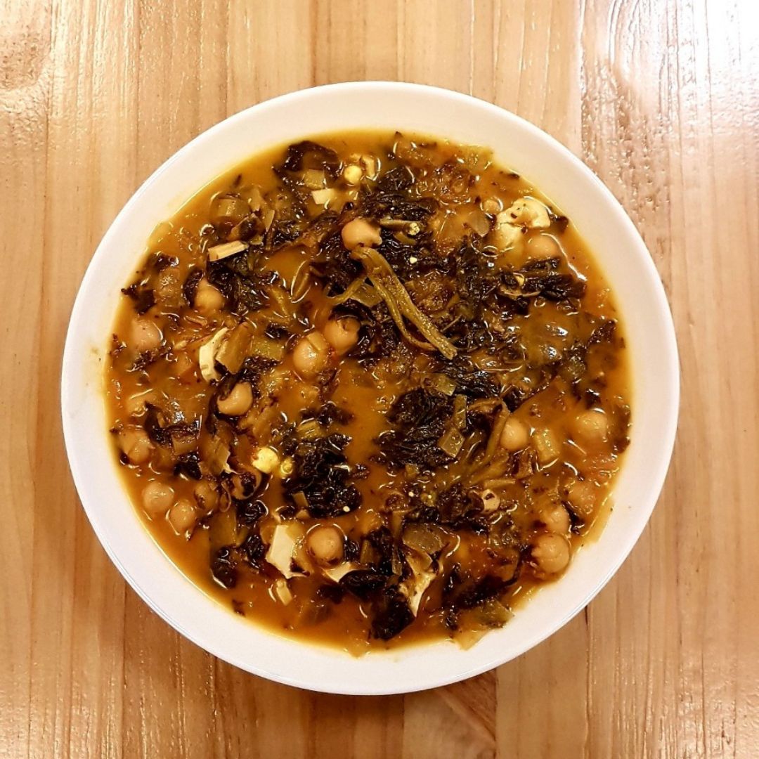 Garbanzos con espinacas Garbanzos con espinacas