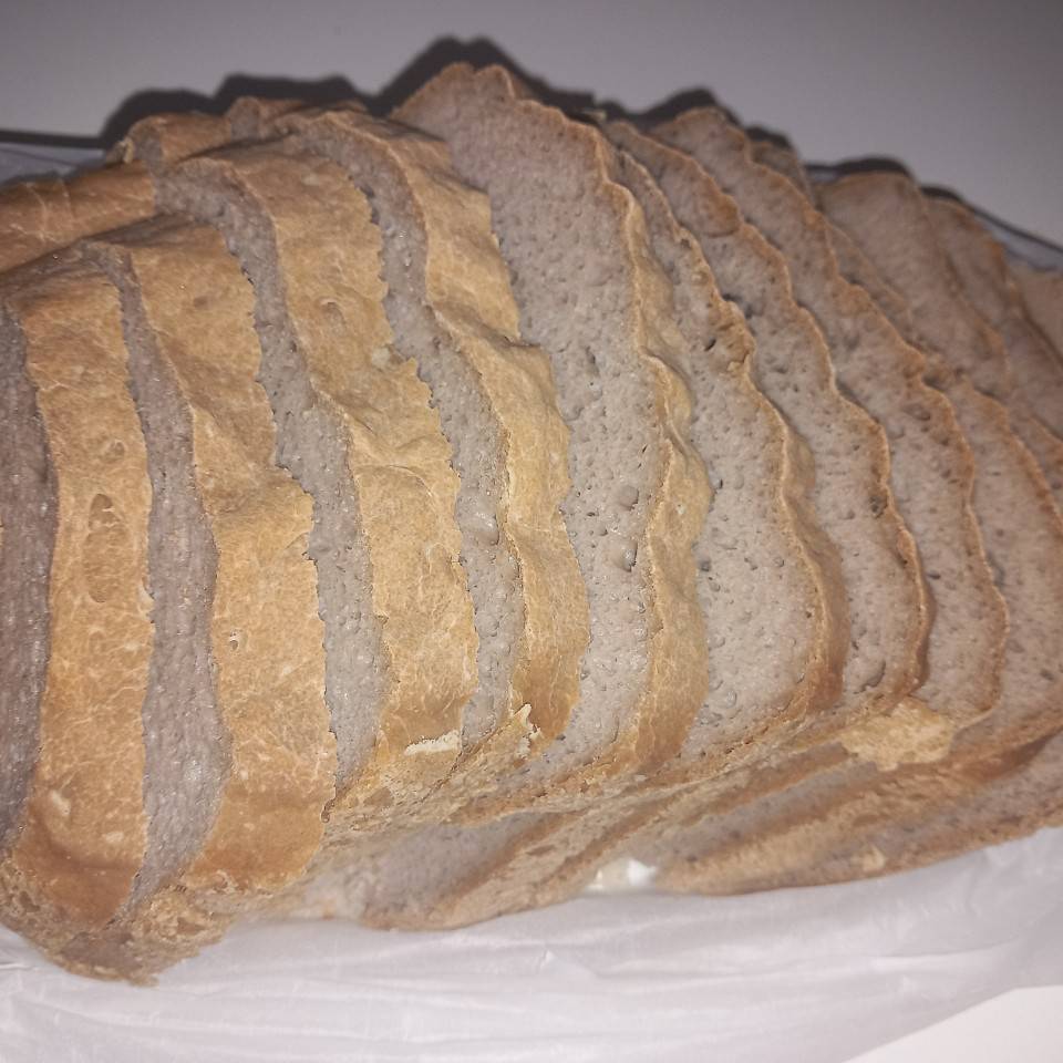 Pan de trigo sarraceno en panificadora Pan de trigo sarraceno en panificadora