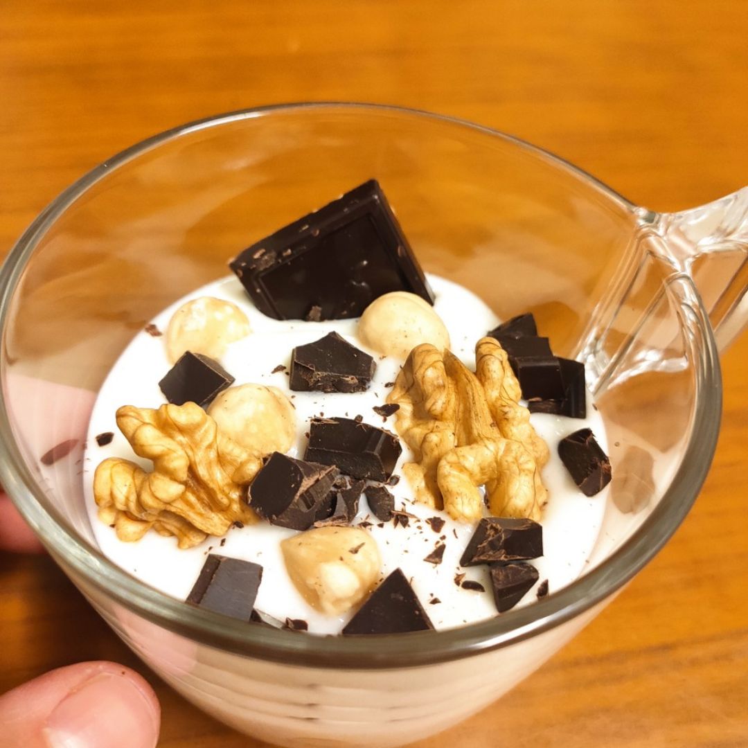 Yogurt aliñado Yogurt aliñado