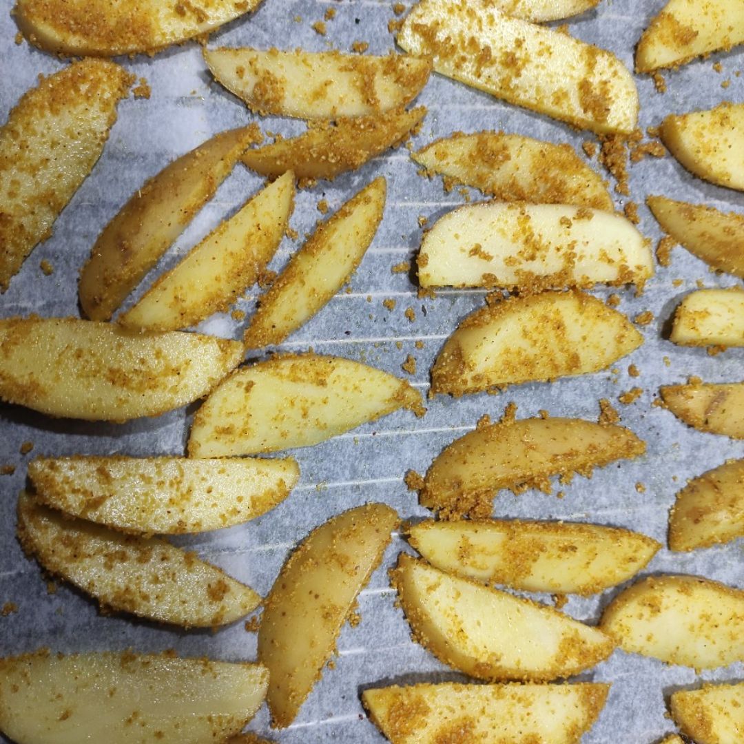 Patatas estilo Deluxe sanas Paso 3 Patatas estilo Deluxe sanas Paso 3