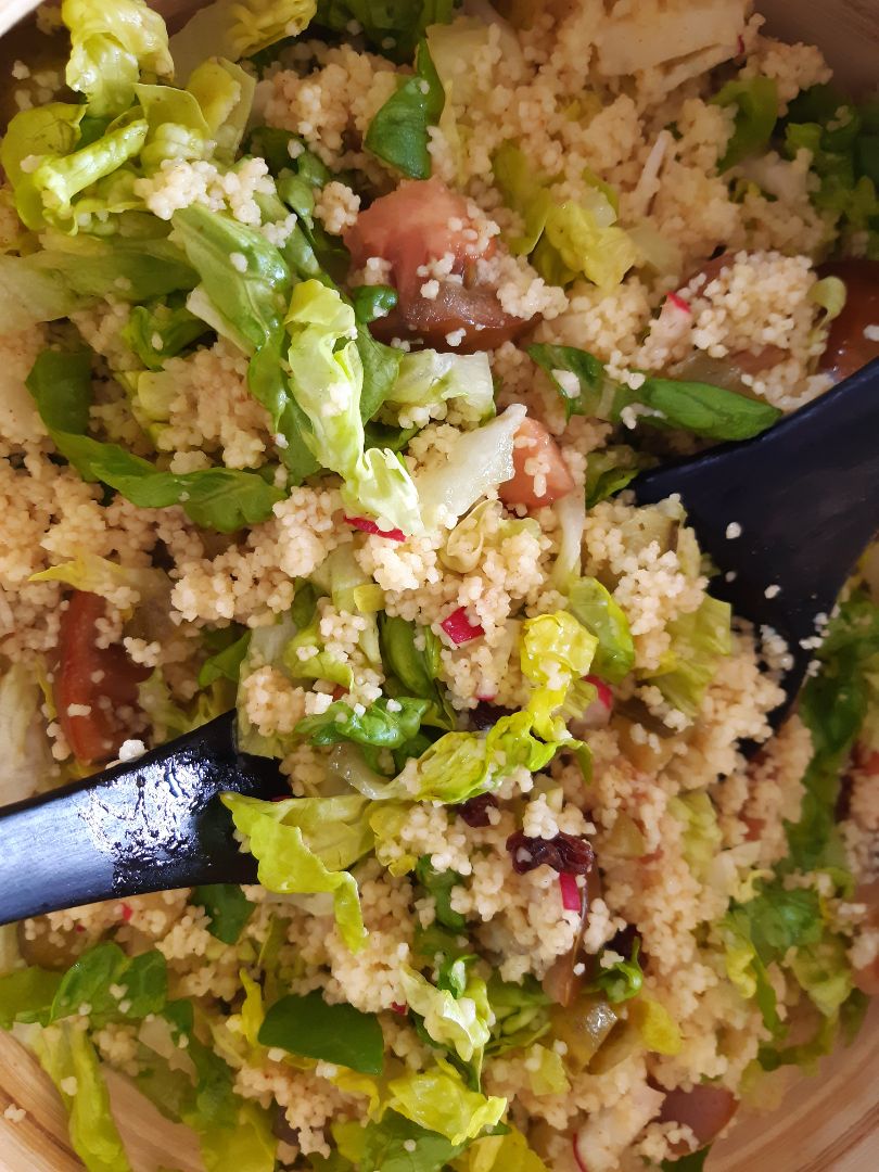 Ensalada de cuscús con vinagreta Ensalada de cuscús con vinagreta