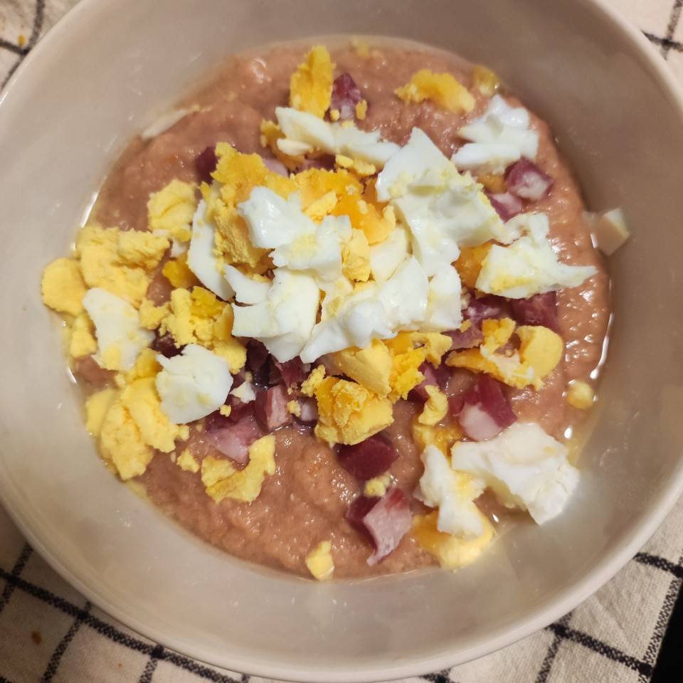Falso salmorejo. SIN PAN. CON AGUACATE. Falso salmorejo. SIN PAN. CON AGUACATE.