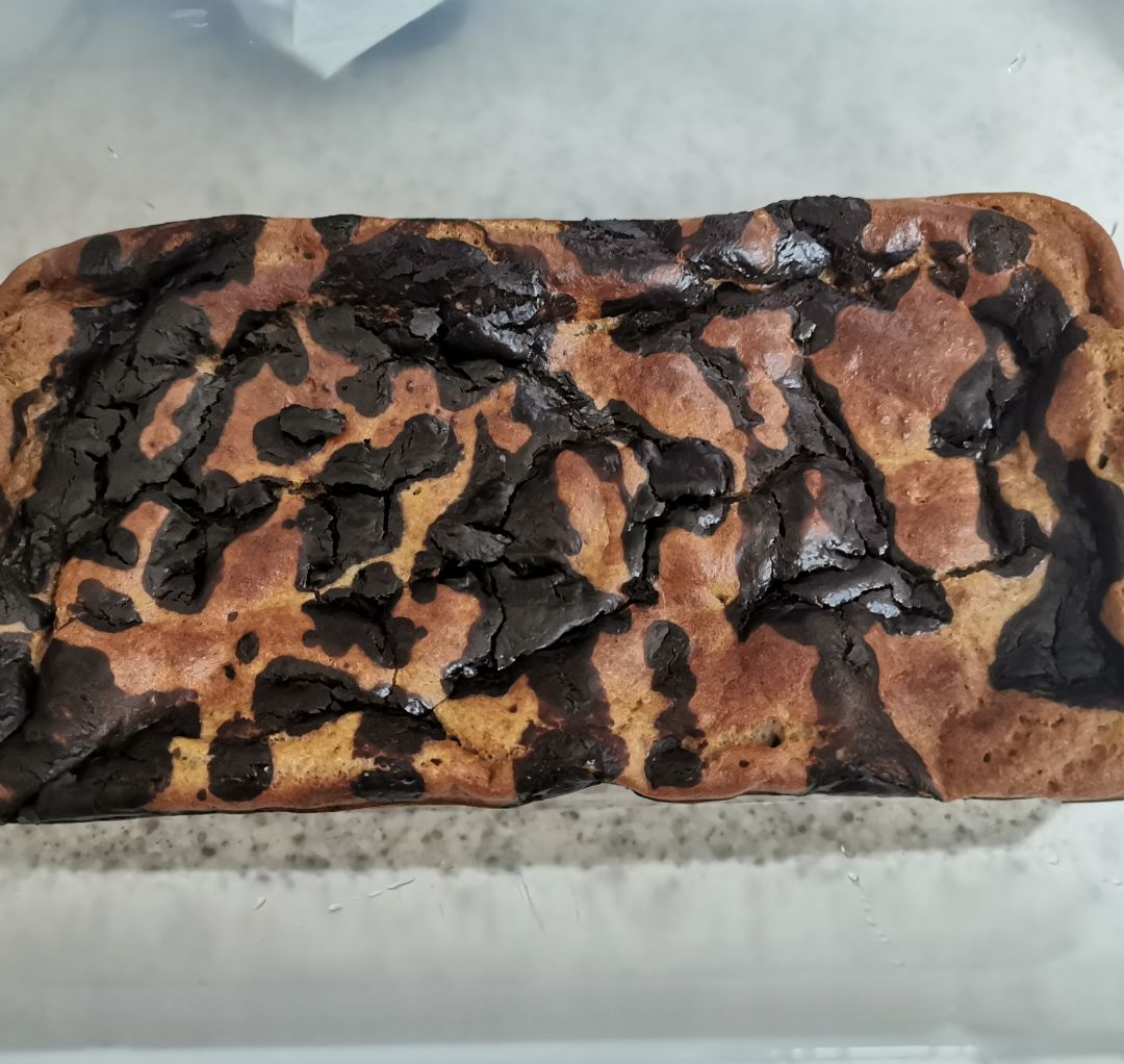 Bizcocho de pera y chocolate