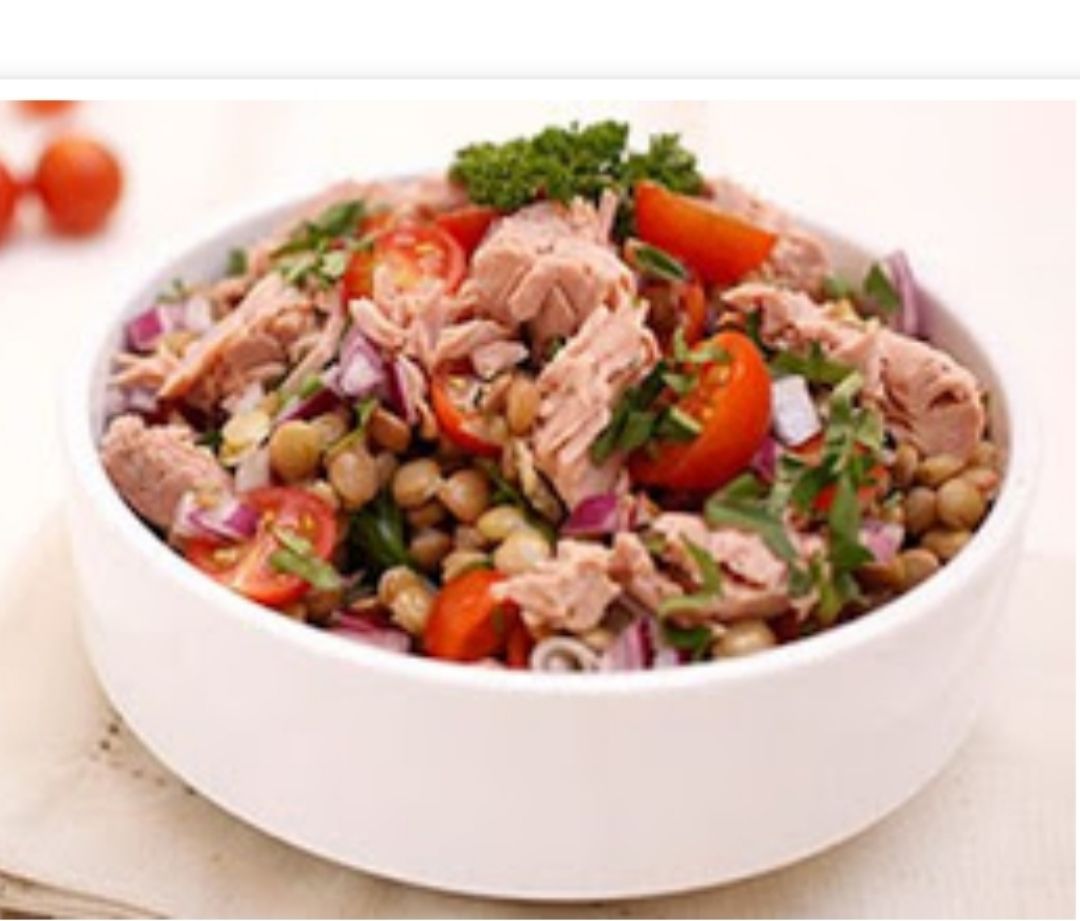 Ensalada lentejas atun Ensalada lentejas atun