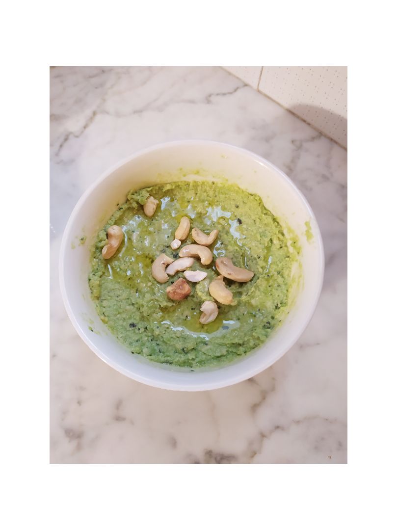 Pesto de anacardos y guisantes Pesto de anacardos y guisantes