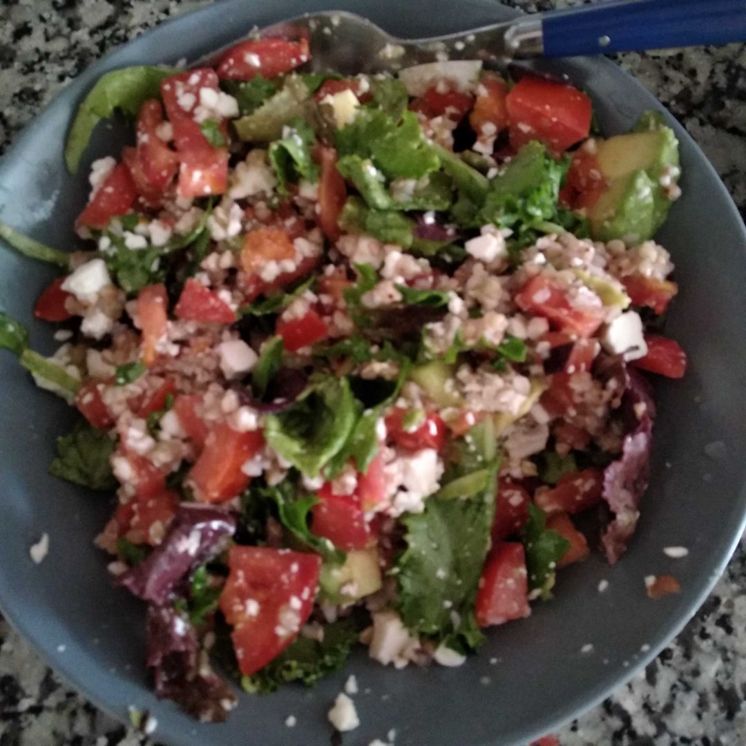 Ensalada de trigo sarraceno Ensalada de trigo sarraceno