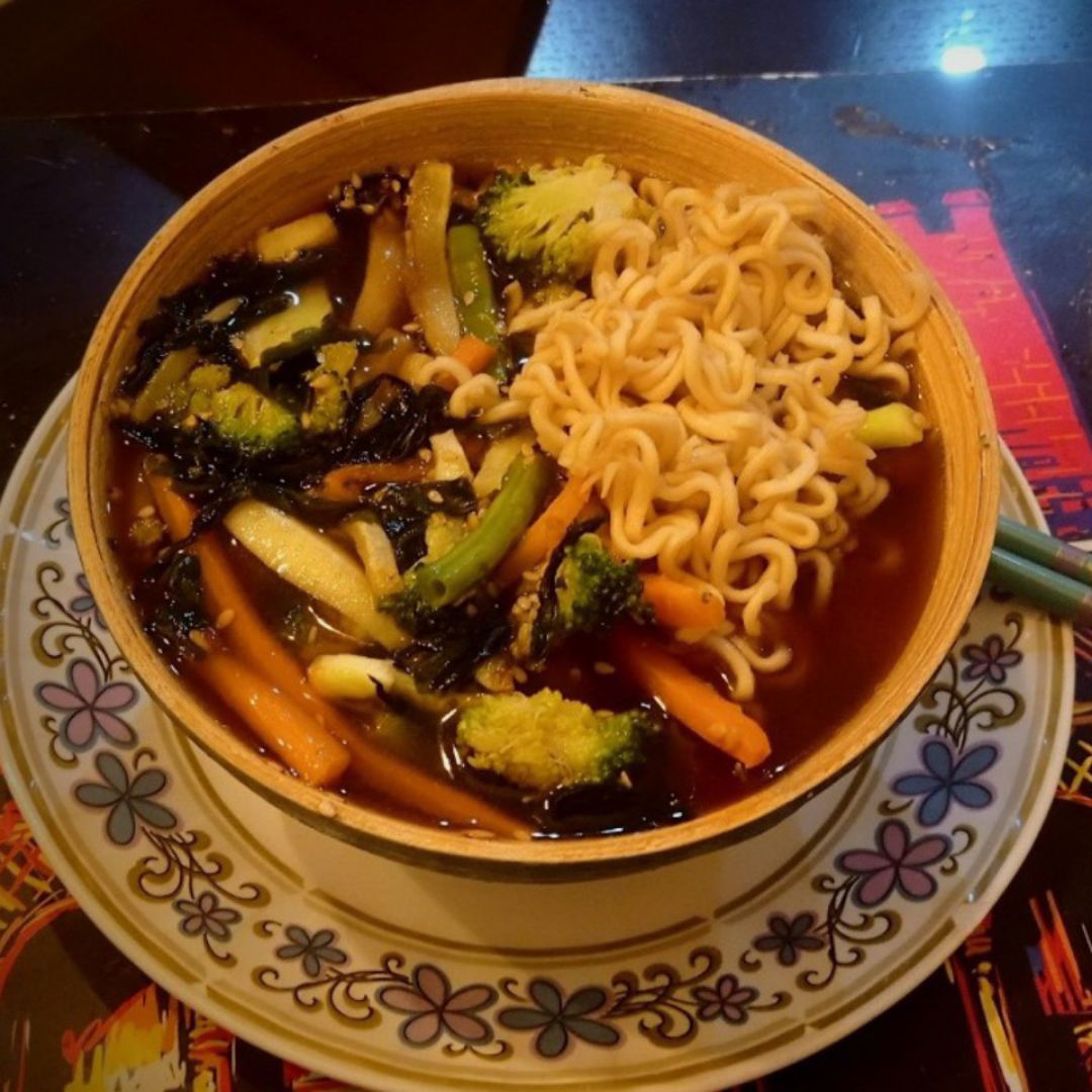 Sopa de miso y verduras Sopa de miso y verduras