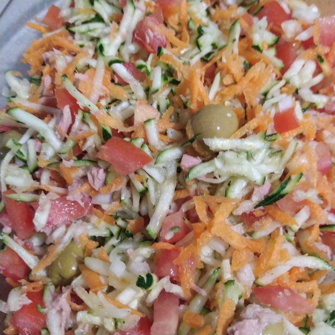 Ensalada de calabacín Ensalada de calabacín