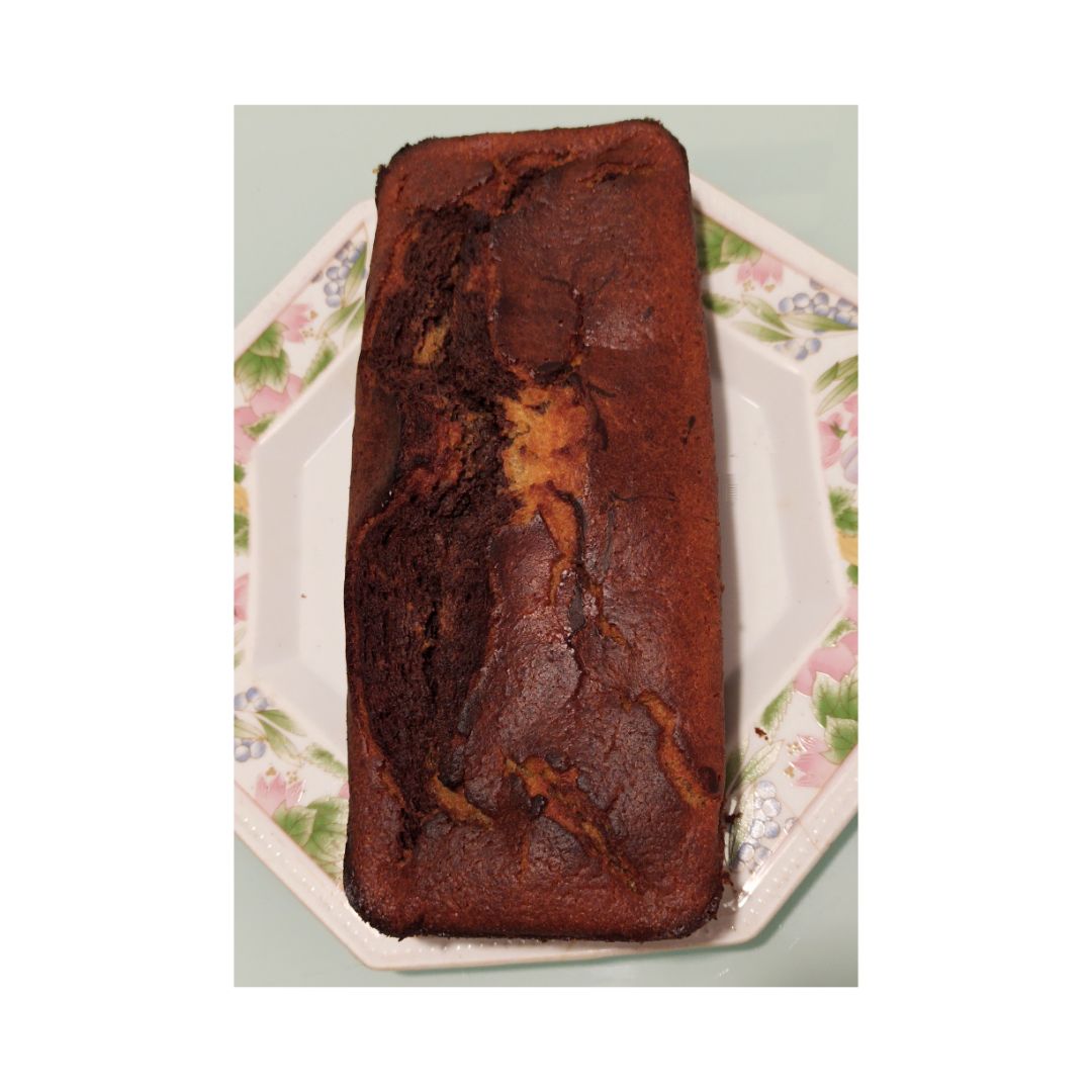 BIZCOCHO MARMOLADO CHOCOLATE Y NARANJA🍫🍊 BIZCOCHO MARMOLADO CHOCOLATE Y NARANJA🍫🍊