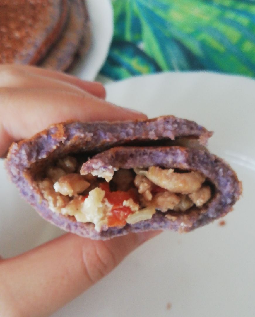 Fajitas de lombarda💜 Fajitas de lombarda💜