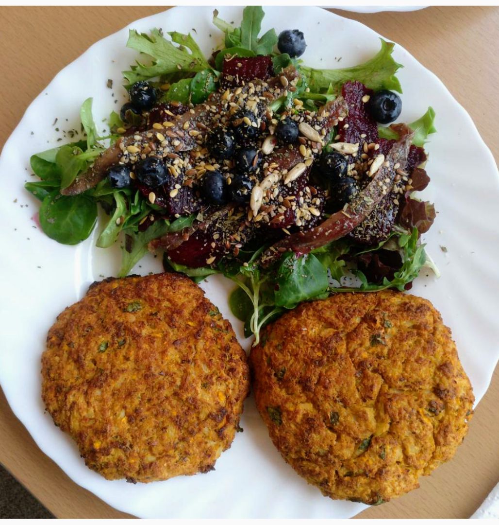 Hamburguesas de verduras