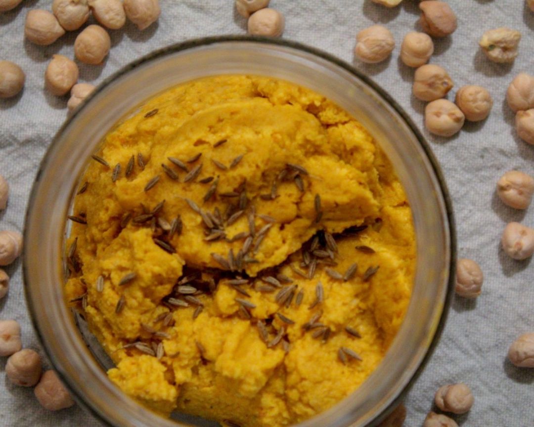 Hummus de zanahoria