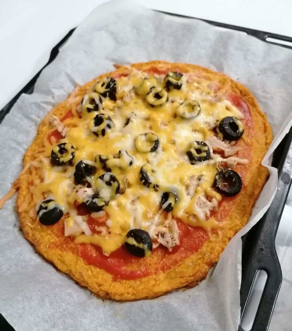Pizza de zanahoria 