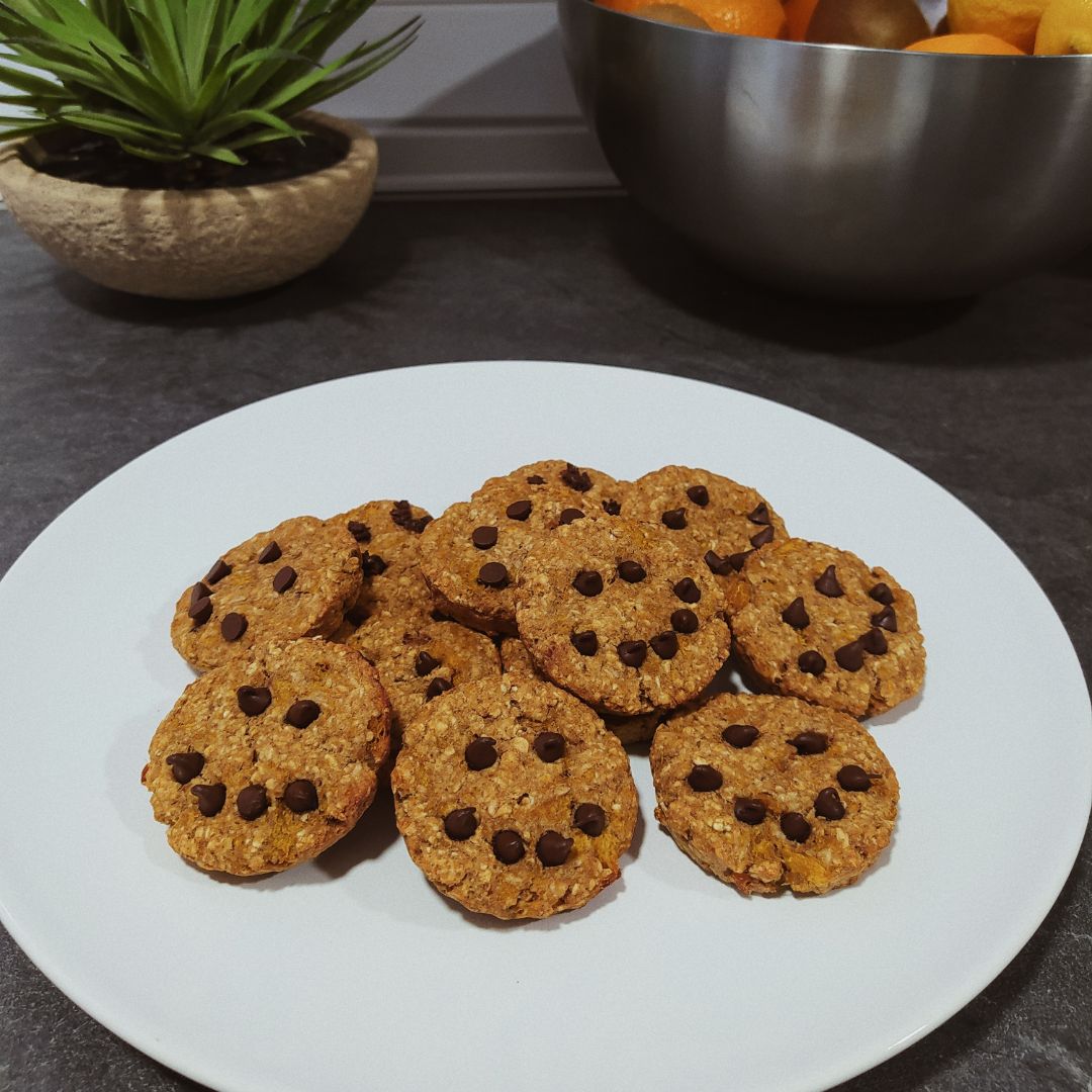 Galletas de calabaza y avena Galletas de calabaza y avena