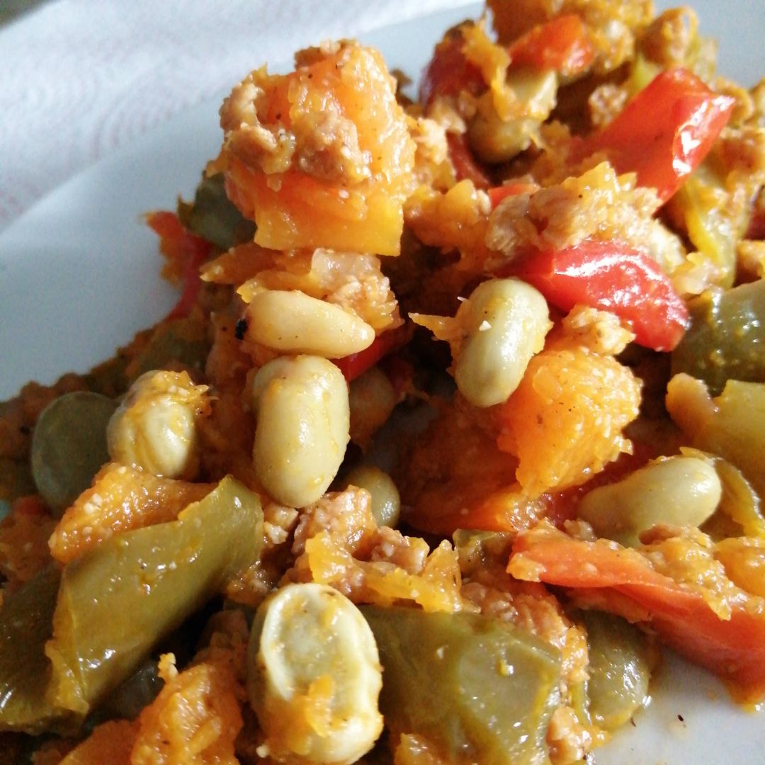 Salteado de verduras