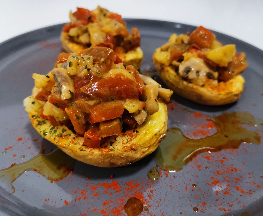 Patatas rellenas Patatas rellenas
