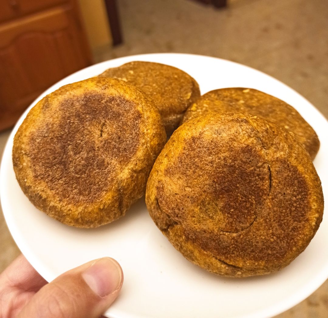 Panecillos de calabaza (a la sartén) 👨🍳 Panecillos de calabaza (a la sartén) 👨🍳