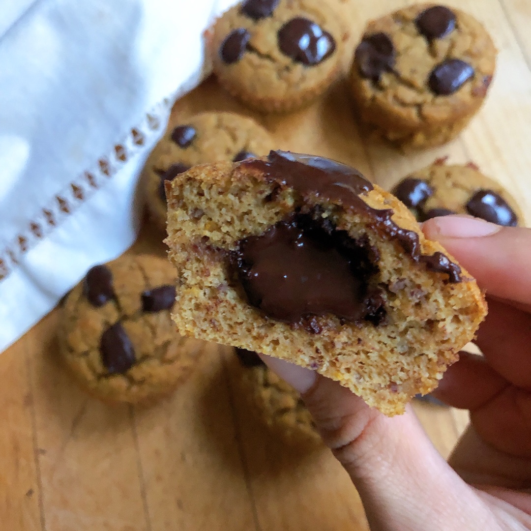 Muffins de calabaza y chocolate 🎃Step 0