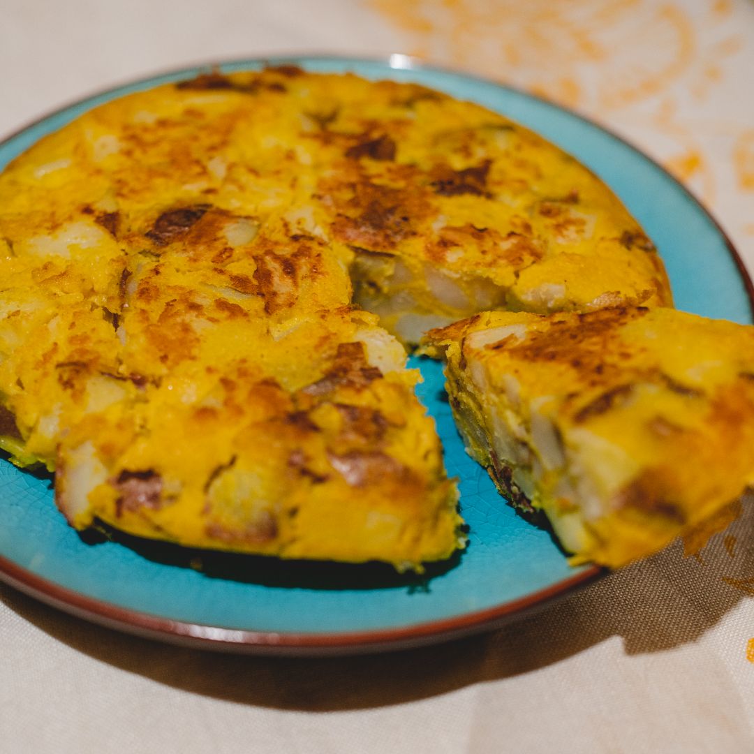 Tortilla de Patatas Vegana