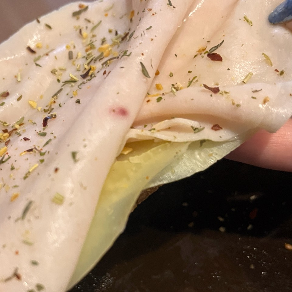 Tostada de pavo Tostada de pavo