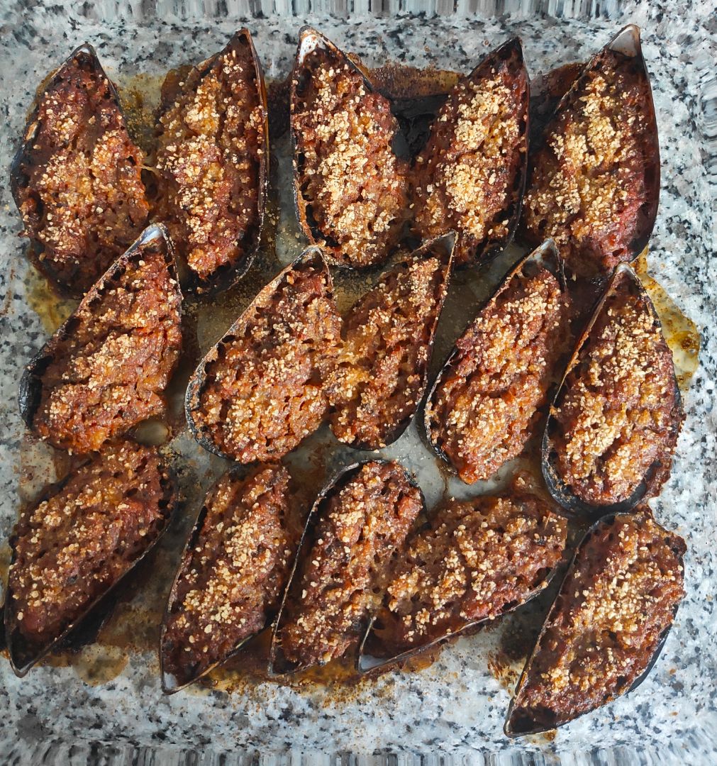 Mejillónes rellenos Mejillónes rellenos