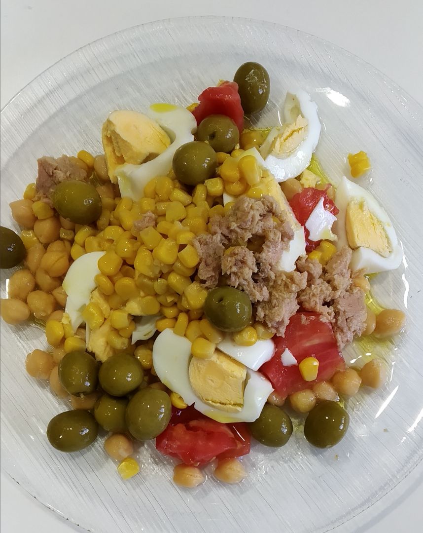 Ensalada de garbanzos