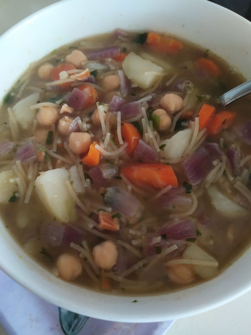 Cocido vegano Cocido vegano