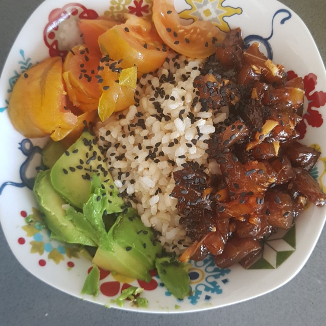 Poke de atún Poke de atún