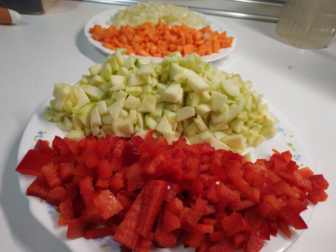 🌶️Noodles picantes con gambones🦐 Paso 1 🌶️Noodles picantes con gambones🦐 Paso 1