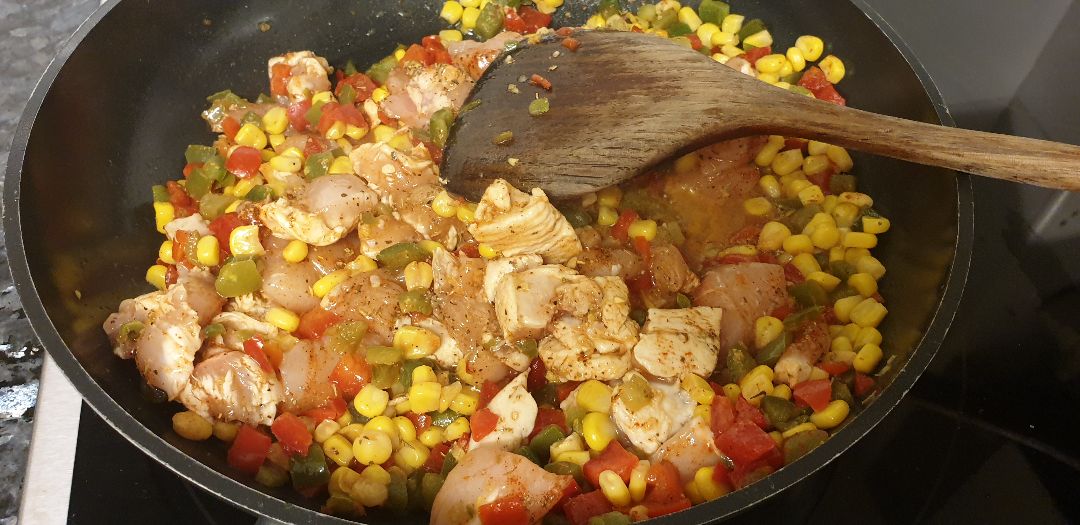 Fajitas pollo Fajitas pollo
