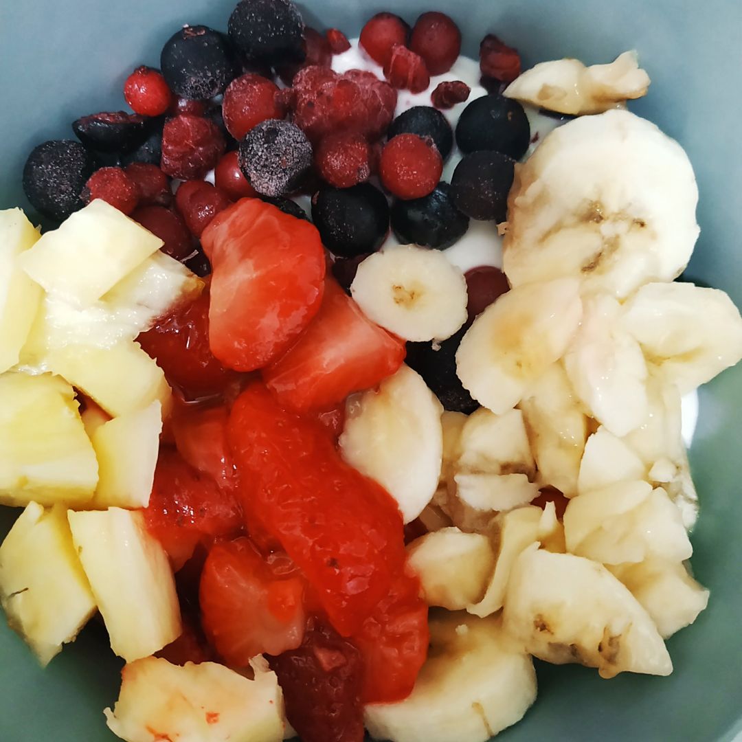 Queso con frutas Queso con frutas