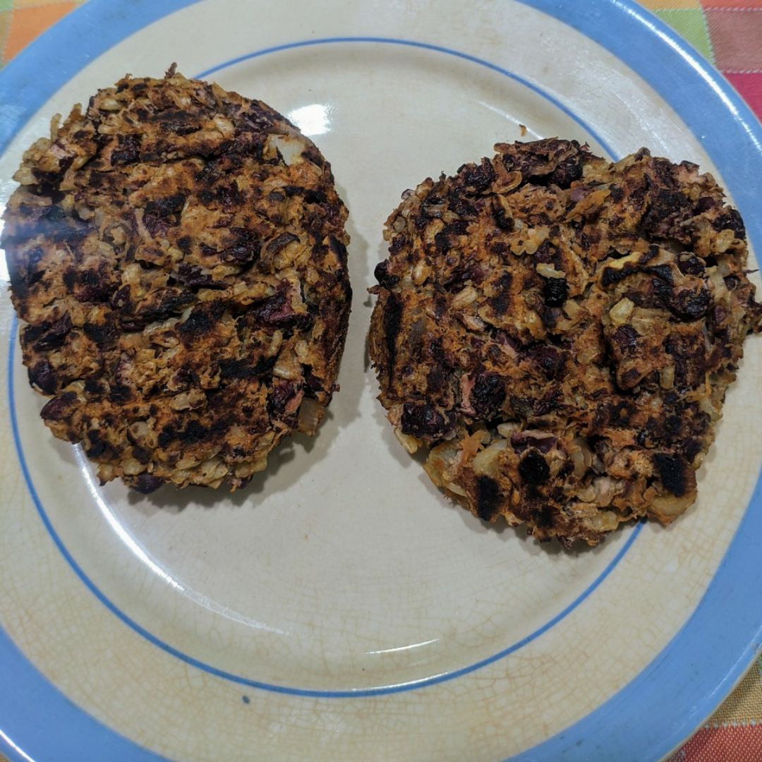 Hamburguesa de alubias rojas 馃崝 Hamburguesa de alubias rojas 馃崝