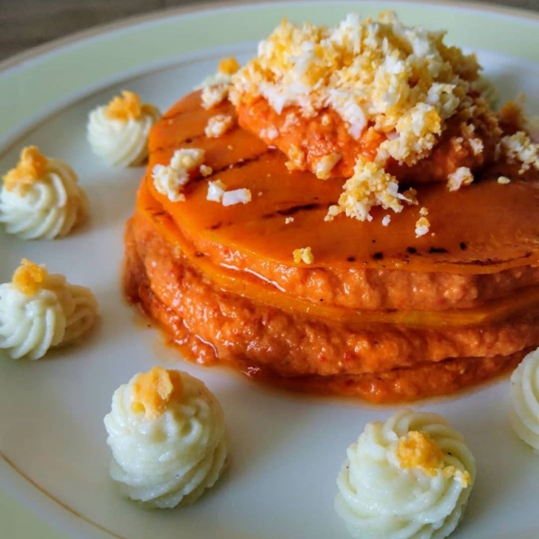 Milhojas de calabaza Milhojas de calabaza