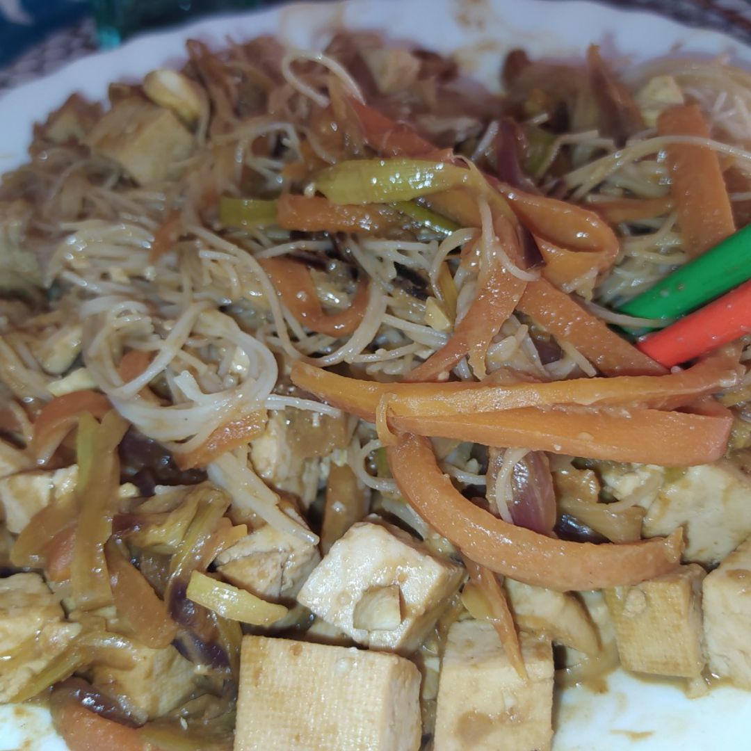 Pad thai vegano 🌶️🍜 Pad thai vegano 🌶️🍜