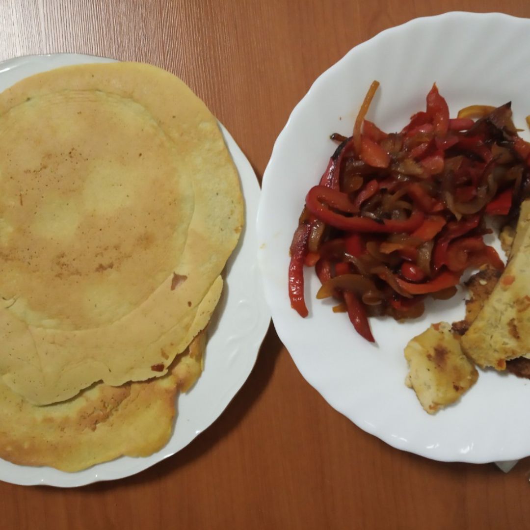 Fajitas sin gluten caseras Fajitas sin gluten caseras