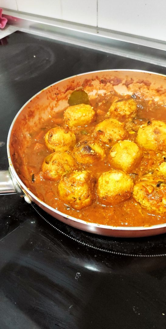 Albóndigas de soja texturizada (receta de la abuela)