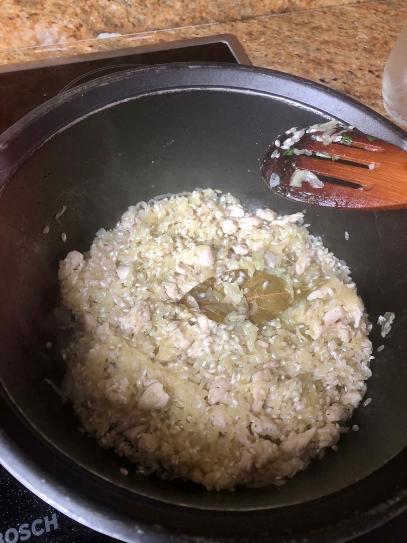 Risotto de setas Step 0