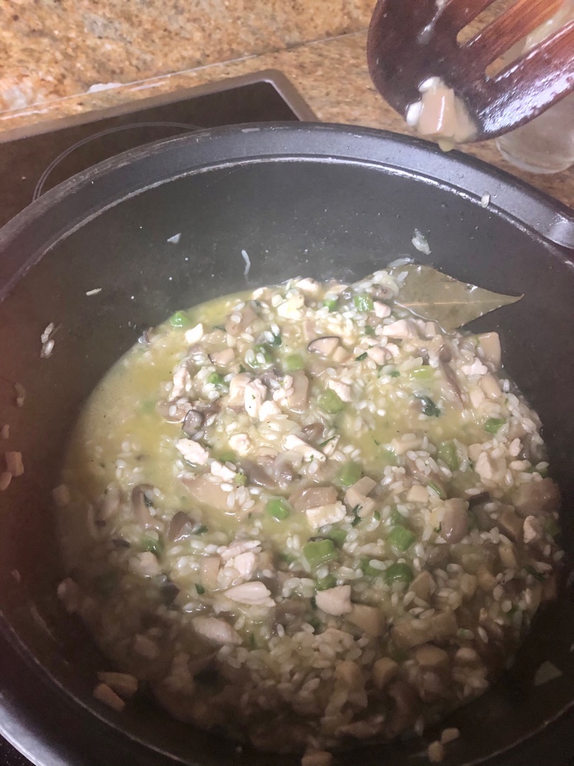 Risotto de setas Step 0