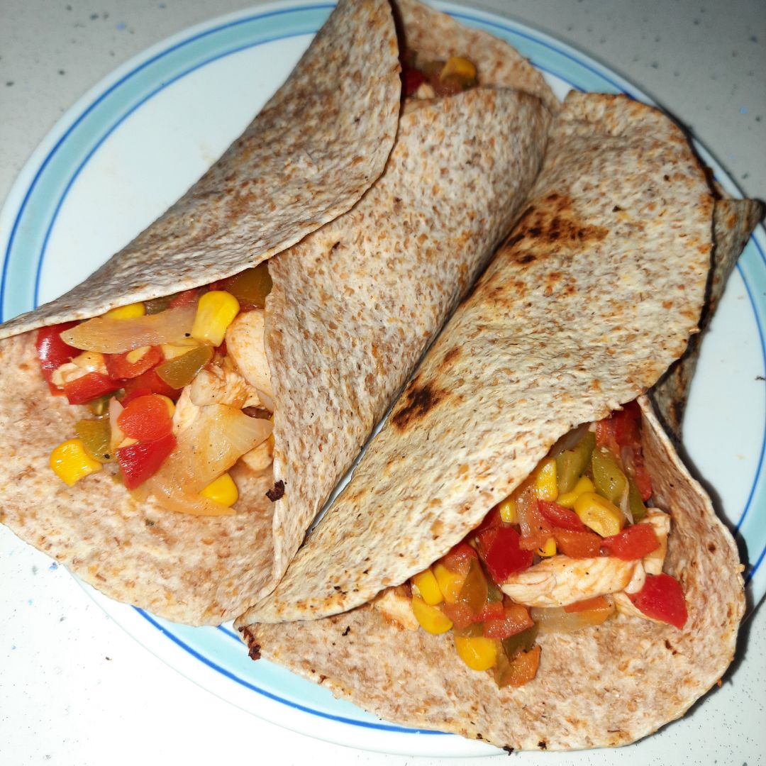 FAJITAS DE POLLO FAJITAS DE POLLO