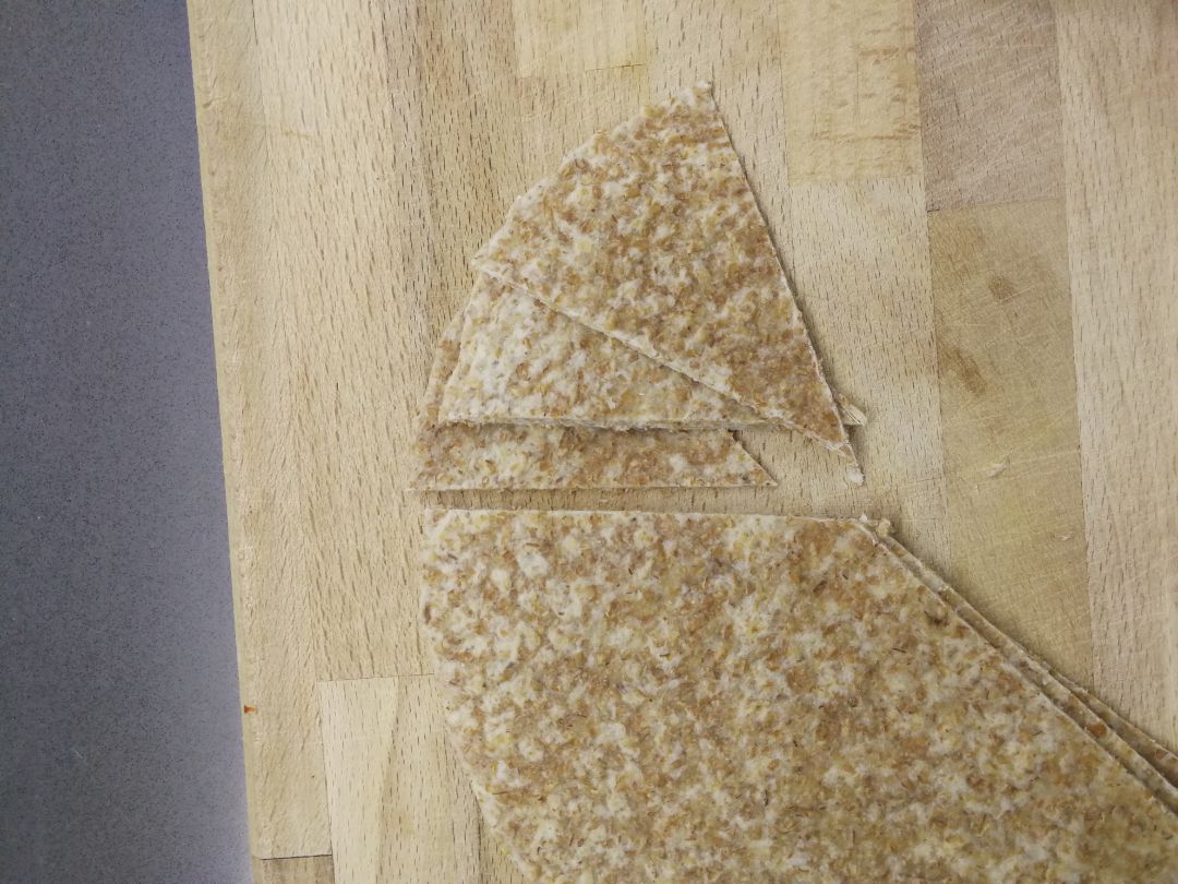 Triángulos con calabaza Step 0