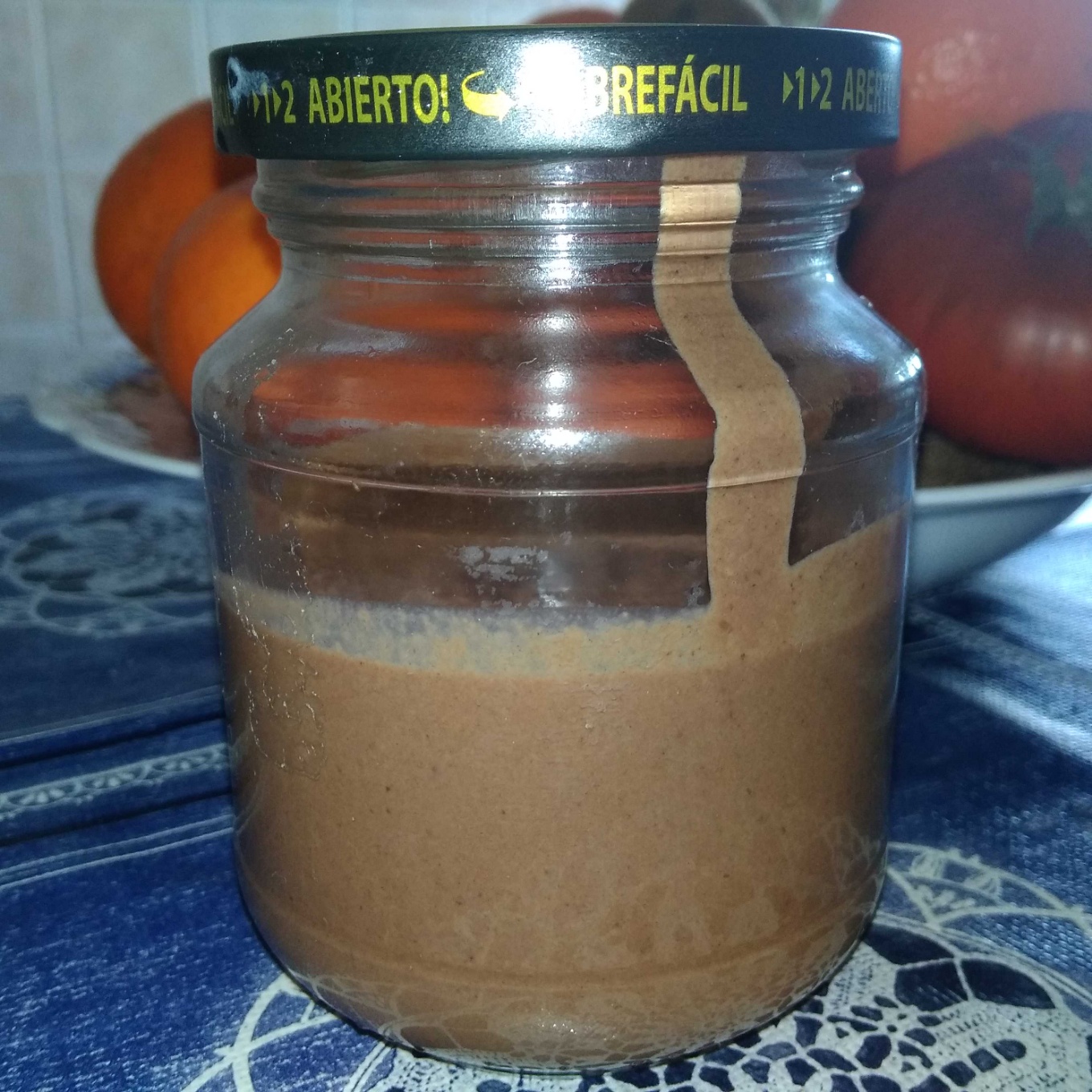 Crema de avellanas y cacao.