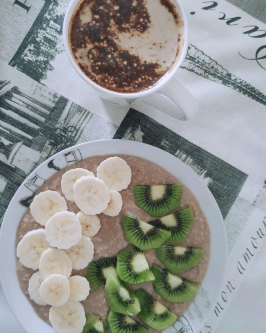 Gachas de avena 