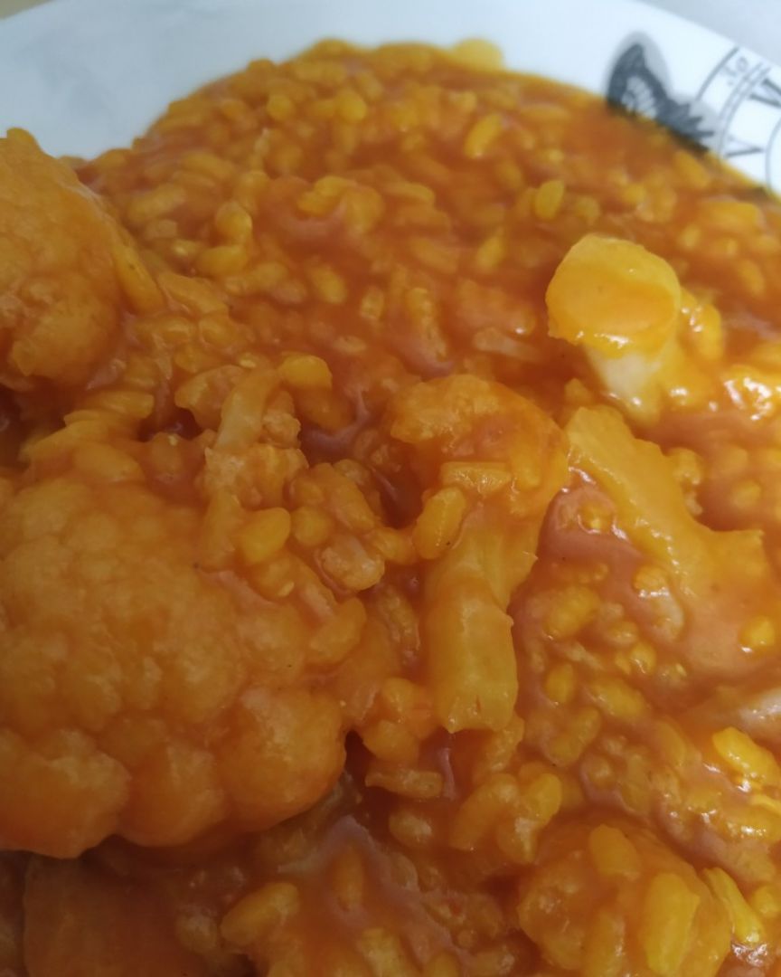 Arroz con coliflor Arroz con coliflor