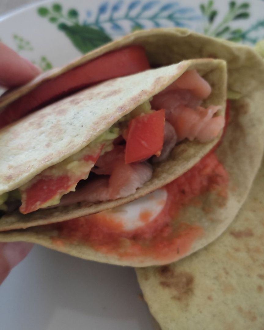 Tacos mexicanos sanos
