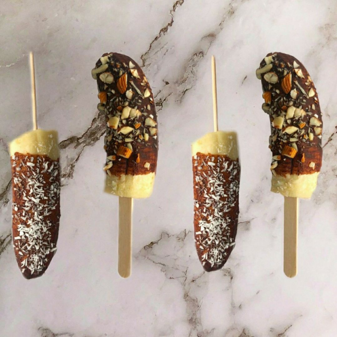 SNACK DE PLÁTANO 🍌🍫
