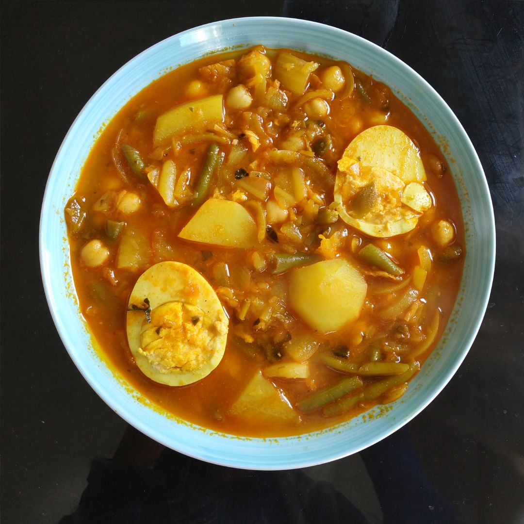 Guiso de garbanzos Guiso de garbanzos