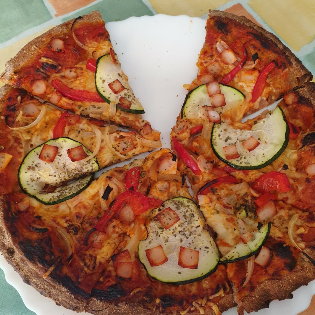 Pizza de sobras Pizza de sobras