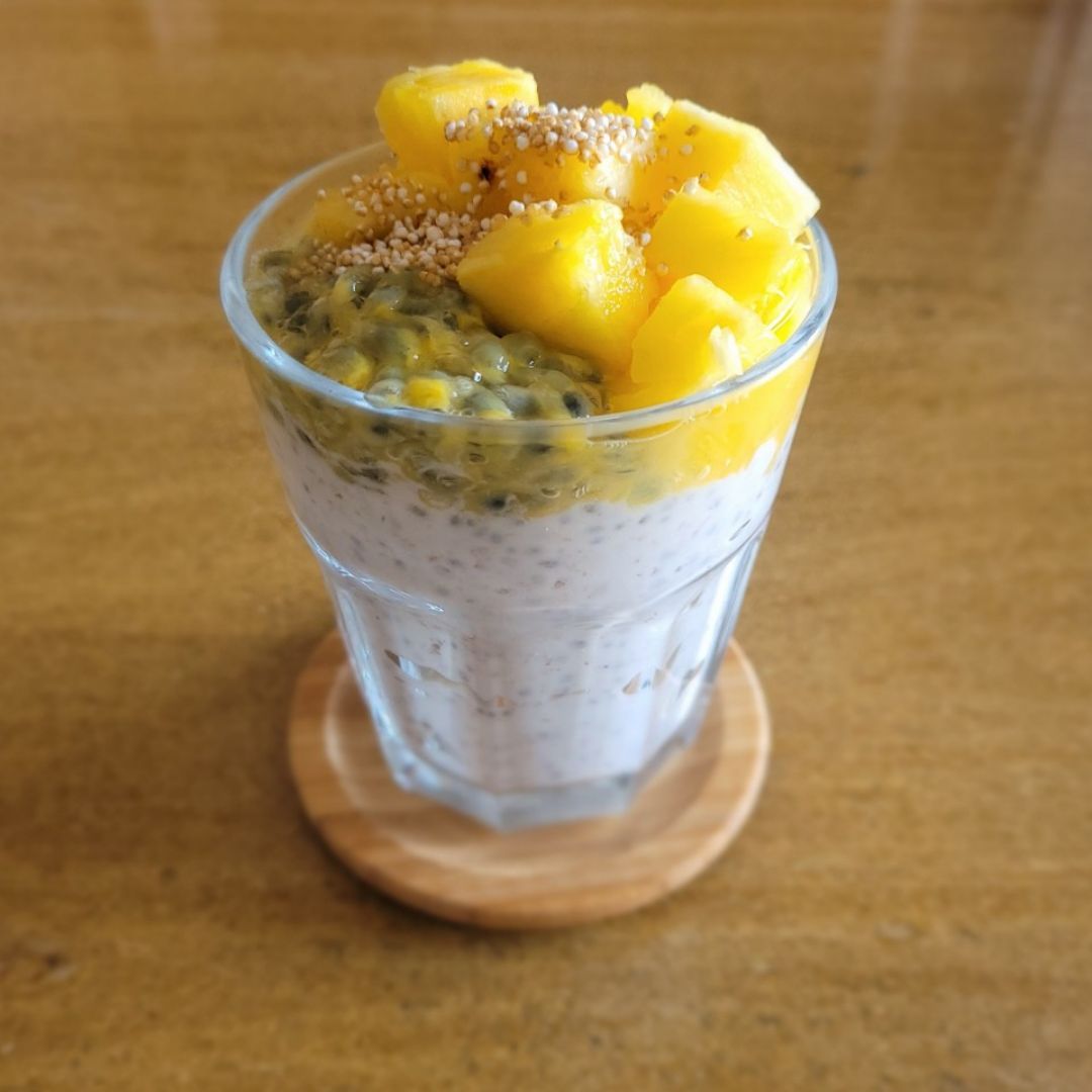 Pudin de avena y chía Pudin de avena y chía