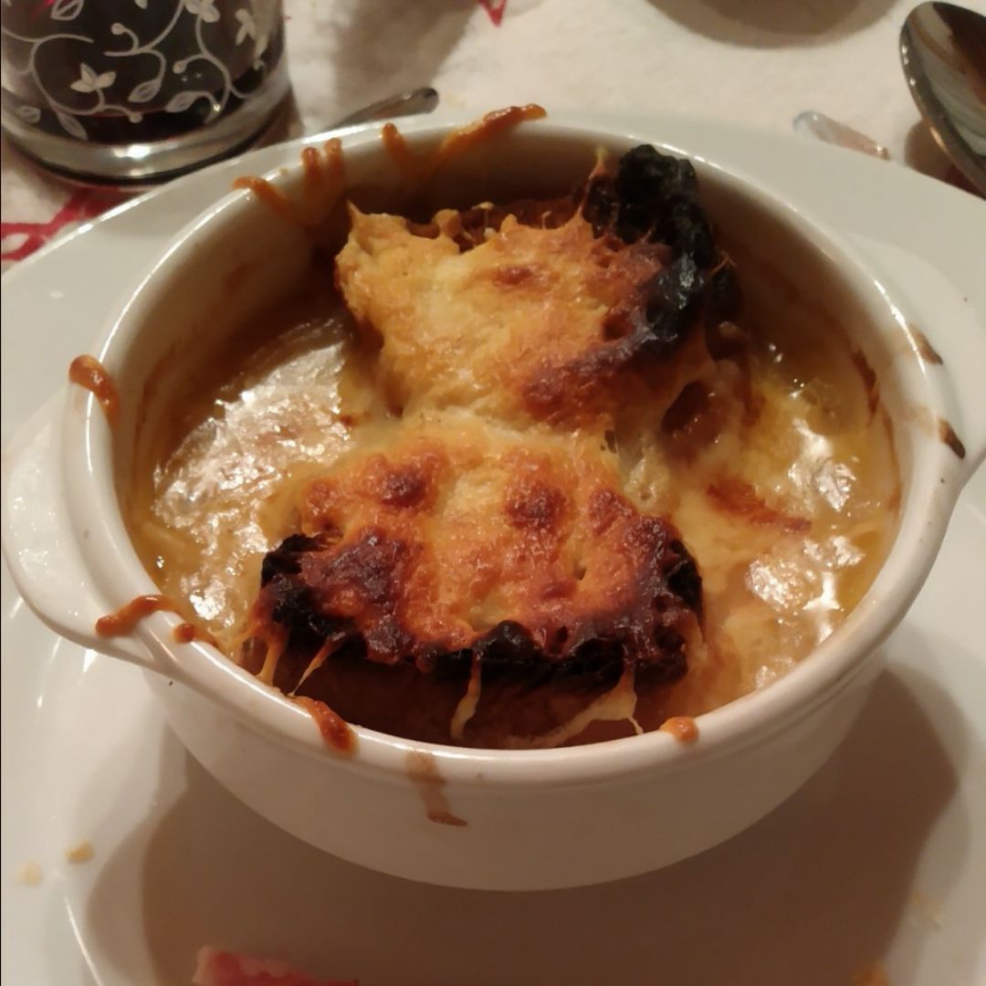 Sopa de cebolla Sopa de cebolla
