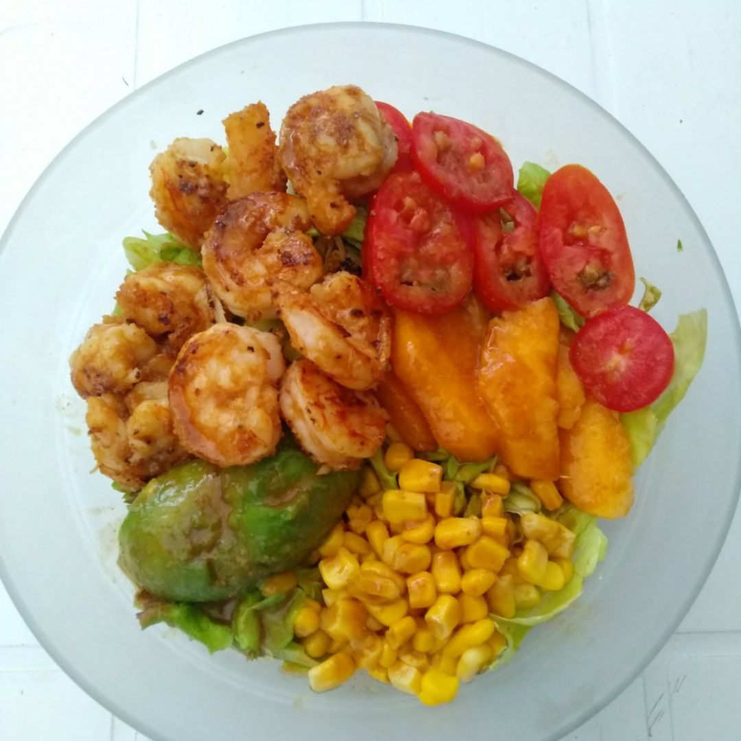 Poke de langostino Poke de langostino